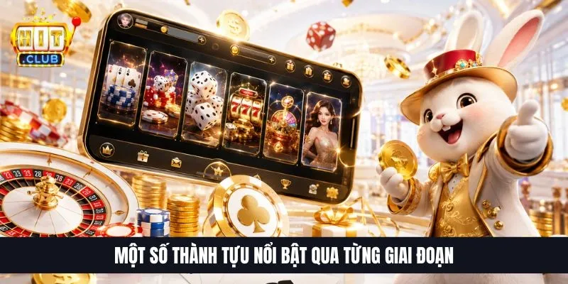 Một số thành tựu nổi bật qua từng giai đoạn